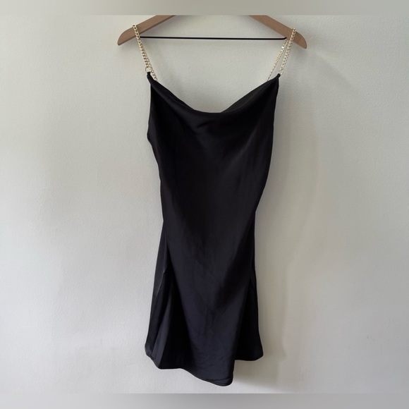 Urban Outfitters Mallory Satin Chain-Strap Slip Dress🔥 - Picture 5 of 13